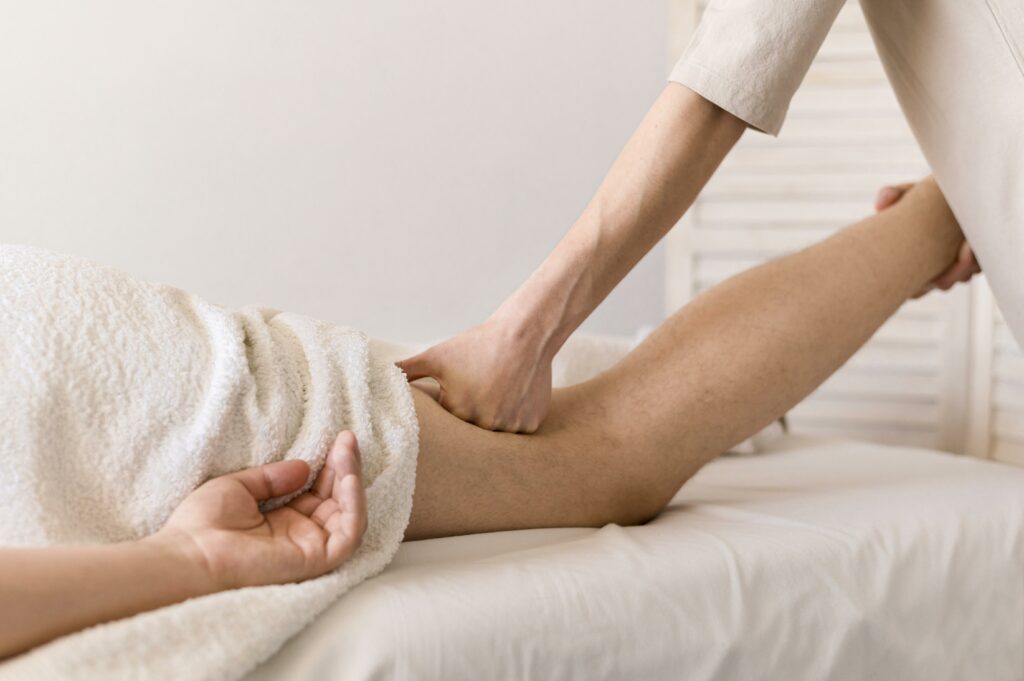 close-up-leg-massage-concept